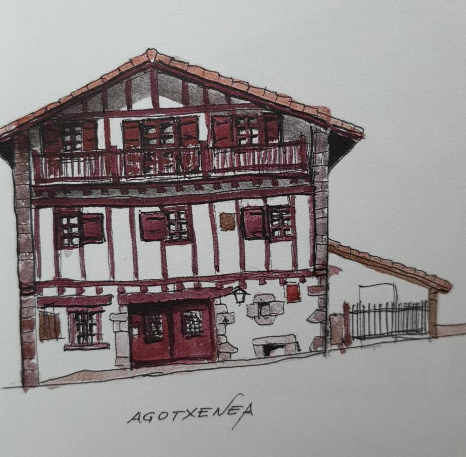 Agotxenea. Precioso Apartamento Rural En El Baztan Maya del Baztán Kültér fotó